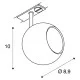 SLV light for 240V 1-phase traks LIGHT EYE SPOT, 144010 SLV light for 240V 1-phase traks LIGHT EYE SPOT, 144010