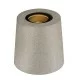 SLV outdoor LED free-standing light, round GU10 grey 10W, IP65, 1006408