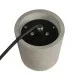 SLV outdoor LED free-standing light, round GU10 grey 10W, IP65, 1006408