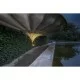 SLV outdoor LED free-standing light, round GU10 grey 10W, IP65, 1006408