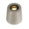 SLV outdoor LED free-standing light, round GU10 grey 10W, IP65, 1006408