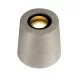 SLV outdoor LED free-standing light, round GU10 grey 10W, IP65, 1006408