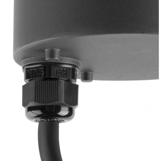 SLV outdoor LED free-standing light, garden luminaire M-POL M Polehead, 11 W,  510 lm, 1006383