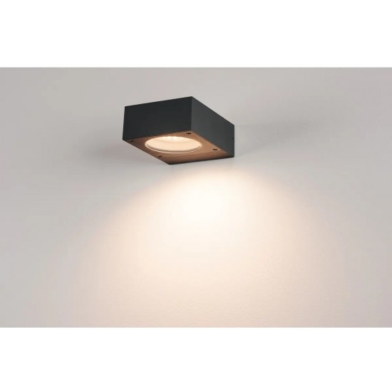 SLV outdoor wall lamp QUADRASYL WL 15, Gx53 11W IP44, 232285