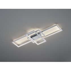 TRIO-lighting smart dimmable ceiling lamp LED 36W, 3000lm, 3000K - 6000K, Nickel mat, WiZ App, THIAGO – 652610307