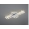 TRIO-lighting smart dimmable ceiling lamp LED 36W, 3000lm, 3000K - 6000K, Nickel mat, WiZ App, THIAGO – 652610307
