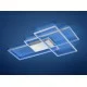 TRIO-lighting smart dimmable ceiling lamp LED 39W, 4500lm, 3000K - 6000K, Nickel mat, WiZ App, THIAGO – 652690307