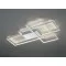 TRIO-lighting smart dimmable ceiling lamp LED 39W, 4500lm, 3000K - 6000K, Nickel mat, WiZ App, THIAGO – 652690307