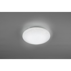 TRIO-lighting Smart dimbar Deckenleuchte LED 12W, 1100lm, 3000-5500K, Weiß, WiZ App, FARA – R65003000