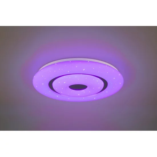 TRIO-lighting smart dimmable ceiling lamp LED 22W, 2400lm, 2700-6000K, white, WiZ App, RANA – R65081900 TRIO-lighting smart dimmable ceiling lamp LED 22W, 2400lm, 2700-6000K, white, WiZ App, RANA – R65081900