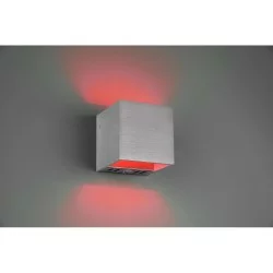 TRIO-lighting smart dimmable wall lamp LED 5.5W, 700lm, 3000-6500K, Brushed aluminium, WiZ App,  FIGO – 253310105