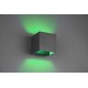 TRIO-lighting smart dimmable wall lamp LED 5.5W, 700lm, 3000-6500K, black, WiZ App,  FIGO – 253310132