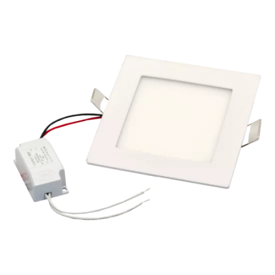 TOPE LIGHTING Iebūvējams LED gaismeklis kvadrāts, AIRA 6W, 3000K, 551lm 6003000007