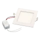 TOPE LIGHTING Iebūvējams LED gaismeklis kvadrāts, AIRA 6W, 3000K, 551lm 6003000007