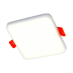 TOPE LIGHTING Iebūvējams kvadrāts LED gaismeklis, RONDA 8W, 3000K, 534lm 6003000037