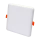 TOPE LIGHTING Iebūvējams kvadrāts LED gaismeklis, RONDA 15W, 3000K, 999lm 6003000038 TOPE LIGHTING Iebūvējams kvadrāts LED gaismeklis, RONDA 15W, 3000K, 999lm 6003000038