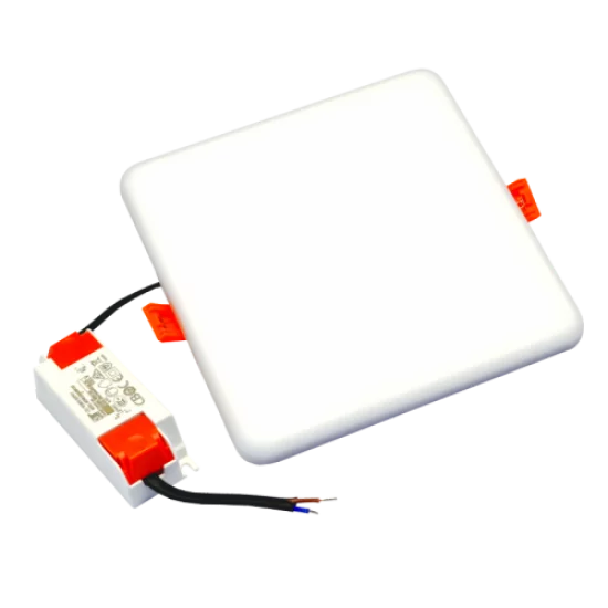 TOPE LIGHTING Iebūvējams kvadrāts LED gaismeklis, RONDA 15W, 3000K, 999lm 6003000038 TOPE LIGHTING Iebūvējams kvadrāts LED gaismeklis, RONDA 15W, 3000K, 999lm 6003000038