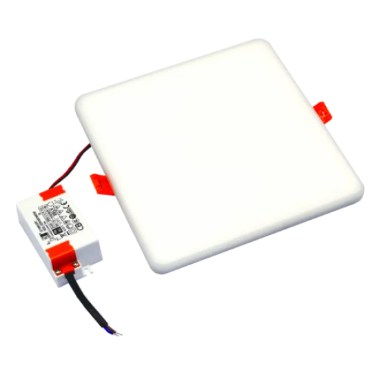 TOPE LIGHTING Iebūvējams kvadrāts LED gaismeklis, RONDA 22W, 3000K, 1516lm 6003000039 TOPE LIGHTING Iebūvējams kvadrāts LED gaismeklis, RONDA 22W, 3000K, 1516lm 6003000039