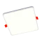 TOPE LIGHTING Iebūvējams kvadrāts LED gaismeklis, RONDA 22W, 3000K, 1516lm 6003000039