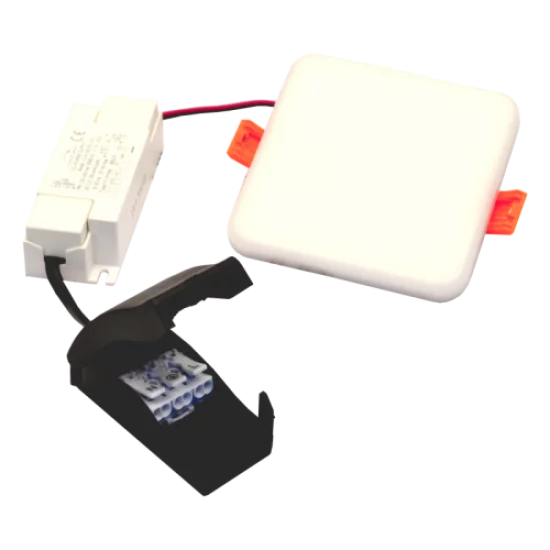 TOPE LIGHTING Встраиваемый квадратный светодиодный светильник ROSA 8W, 4000K, 645lm 6003000048
