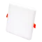 TOPE LIGHTING Встраиваемый квадратный светодиодный светильник ROSA 8W, 4000K, 645lm 6003000048