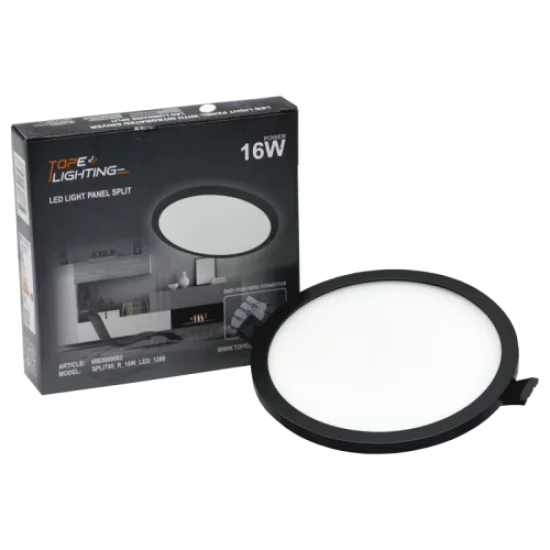 TOPE LIGHTING Einbau-LED-Leuchte SPLIT 16W, 3000K, 1168lm 6003000082 TOPE LIGHTING Einbau-LED-Leuchte SPLIT 16W, 3000K, 1168lm 6003000082