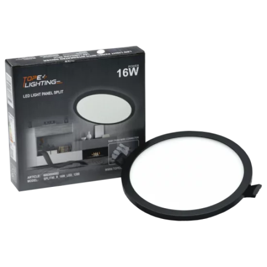 TOPE LIGHTING встраиваемая LED светильник SPLIT 22W, 3000K, 1772lm 6003000083 TOPE LIGHTING встраиваемая LED светильник SPLIT 22W, 3000K, 1772lm 6003000083