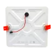 TOPE LIGHTING Встраиваемый квадратный светодиодный светильник Аварийный блок ROSA 20W, 4000K, 1790lm 6003200050 TOPE LIGHTING Встраиваемый квадратный светодиодный светильник Аварийный блок ROSA 20W, 4000K, 1790lm 6003200050