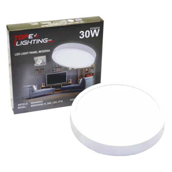 TOPE LIGHTING Deckenlampe MODENA 30W, 4000K, 2147lm 6004000021 TOPE LIGHTING Deckenlampe MODENA 30W, 4000K, 2147lm 6004000021