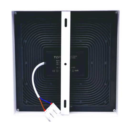 TOPE LIGHTING Virsapmetuma LED gaismeklis kvadrāts, MODENA 30W, 4000K, 2147lm 6004000026 TOPE LIGHTING Virsapmetuma LED gaismeklis kvadrāts, MODENA 30W, 4000K, 2147lm 6004000026