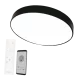 Topelighting smart dimmable ceiling lamp LED 2x36W, 5681lm, 3000-6500K, black, App, BOSTON – 6004000084 Topelighting smart dimmable ceiling lamp LED 2x36W, 5681lm, 3000-6500K, black, App, BOSTON – 6004000084