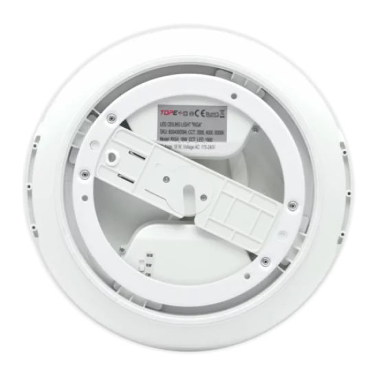 TOPE LIGHTING CEILING LED LIGHT RIGASENS 18W, 3000K - 6000K, 1890lm 6004000093 TOPE LIGHTING CEILING LED LIGHT RIGASENS 18W, 3000K - 6000K, 1890lm 6004000093