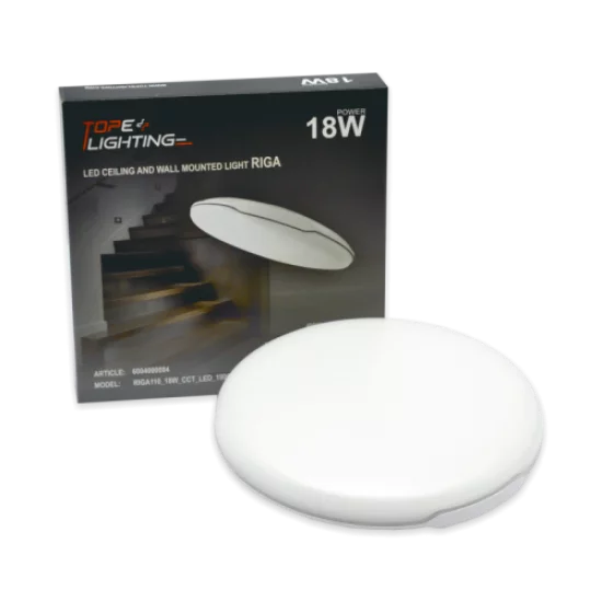 TOPE LIGHTING CEILING LED LIGHT RIGA 18W, 3000K - 6000K, 1890lm 6004000093 TOPE LIGHTING CEILING LED LIGHT RIGA 18W, 3000K - 6000K, 1890lm 6004000093