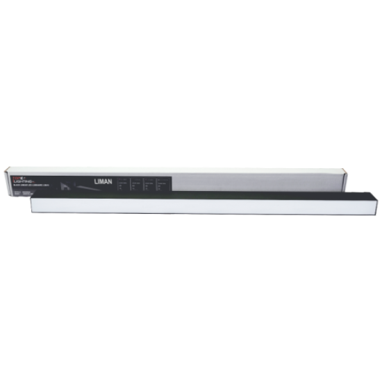 TOPE LIGHTING linear LED luminaire LIMAN100 72W, black, 4000K, 6022lm