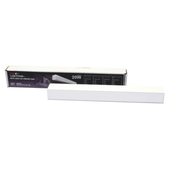TOPE LIGHTING linear LED luminaire LIMAN 20W, white, 4000K, 1678lm