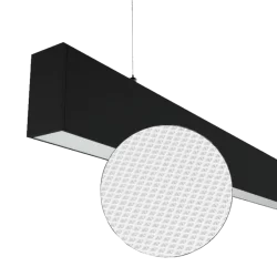 TOPE LIGHTING linear LED luminaire LOTA100 UGR<19 0-10V, 40W, black, 3000K-6000K, 4000lm