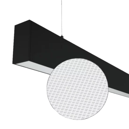 TOPE LIGHTING linear LED luminaire LOTA100 UGR<19 DALI, 40W, black, 3000K-6000K, 4000lm TOPE LIGHTING linear LED luminaire LOTA100 UGR<19 DALI, 40W, black, 3000K-6000K, 4000lm