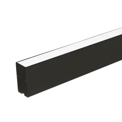 TOPE LIGHTING linear LED luminaire LOTA100 with PIR sensor 80W, black, 3000K-6000K, 8000lm