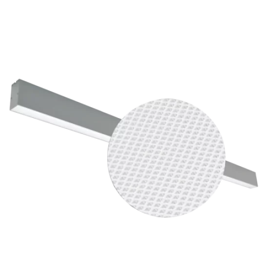 TOPE LIGHTING linear LED luminaire Lota UGR<19, SENS, 72W, grey, 4000K, 6022lm TOPE LIGHTING linear LED luminaire Lota UGR<19, SENS, 72W, grey, 4000K, 6022lm