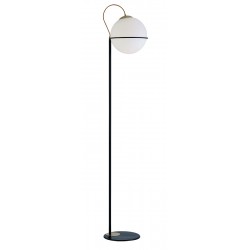Viokef floor lamp 1xE27 CFL/LEDx12W, white with gold, Ferero, 3094200