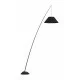 Viokef Floor Light 1xE27x60W, black, Rod, 4221000 Viokef Floor Light 1xE27x60W, black, Rod, 4221000
