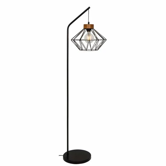 Viokef Floor Light 1xE27x70W, black, Vega, 4254200 Viokef Floor Light 1xE27x70W, black, Vega, 4254200
