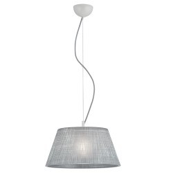 Viokef Pendant Lamp 1xE27x70W, grey, Ester, 3090401
