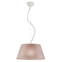 Viokef Pendant Lamp 1xE27x70W, Dusty Pink, Ester, 3090403