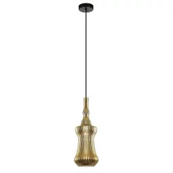 Viokef pendant light 1xE27x40W, gold, Jakarta, 4169600