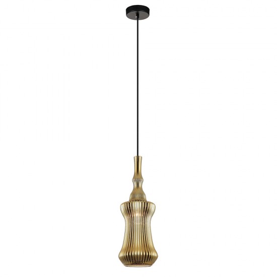 Viokef Pendelleuchte 1xE27x40W, Gold, Jakarta,4169600