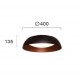 Viokef Ceiling Lamp Chester, LED, 24W, 1920lm, IP20, brown, 4173500