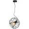 Viokef pendant light 1xE27x70W, black, Pop, 4193500