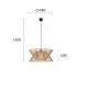 Viokef pendant light 1xE27x60W, sand, Argela, 4203701