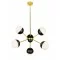 Viokef Pendant Lamp 6xG9x40W, black, Orbit, 4221900